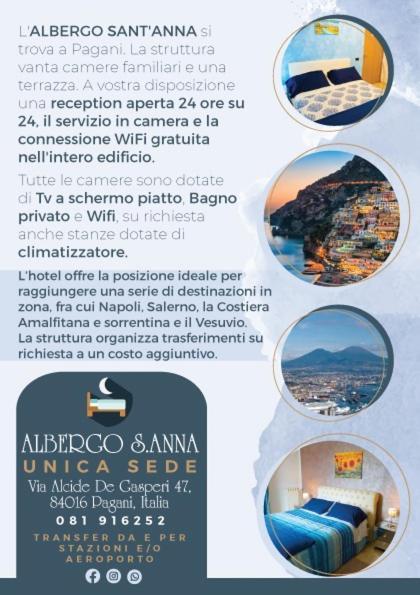 Albergo Sant'Anna Pagani Dış mekan fotoğraf